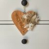 Coeur Naturel Blanc Cœur Maman