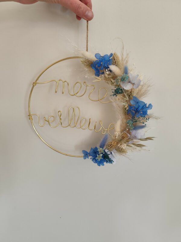 Couronne Mère-Veilleuse Bleue Couronne Mère-Veilleuse