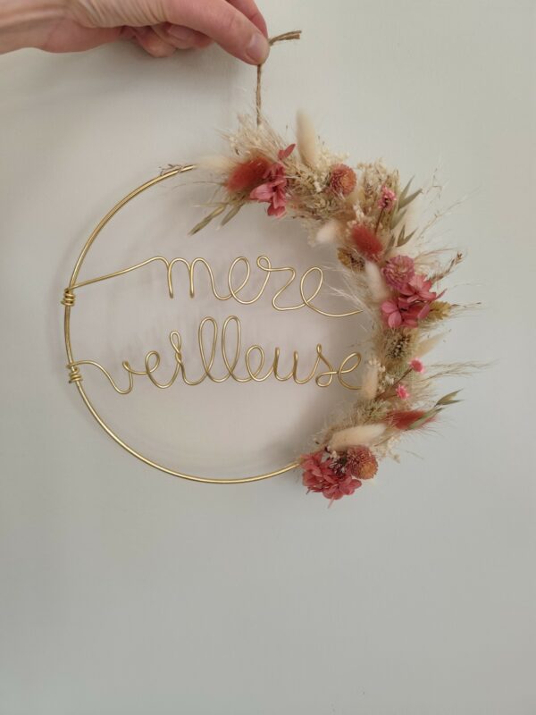 Couronne Mère-Veilleuse Rose Couronne Mère-Veilleuse