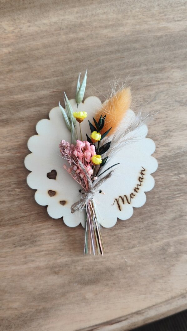 Magnet Orange/Jaune Magnet Maman